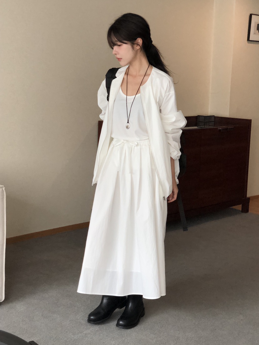 THE EYL東大門㊣實拍女裝新品人氣25秋冬熱賣休閑推薦長裙THE EYL長裙