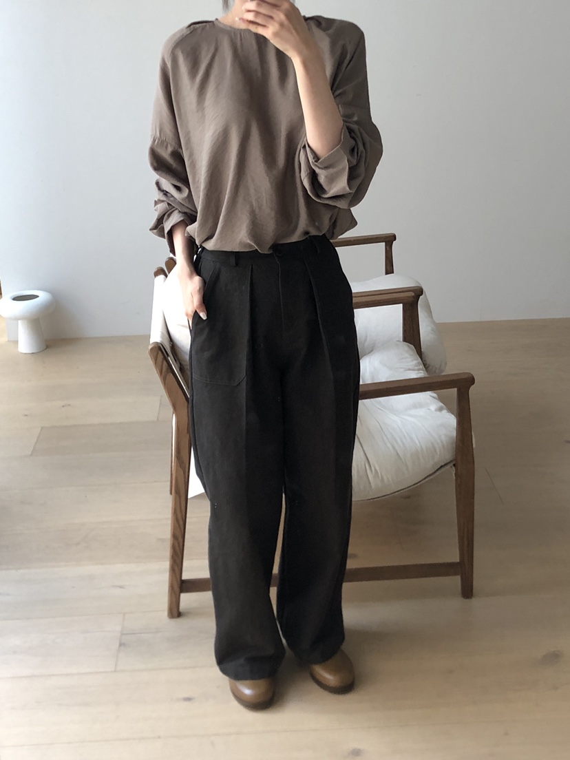 THE EYL韓國直郵㊣女裝新品推薦時尚人氣休閑職業正裝褲西褲THE EYL正裝褲/西褲