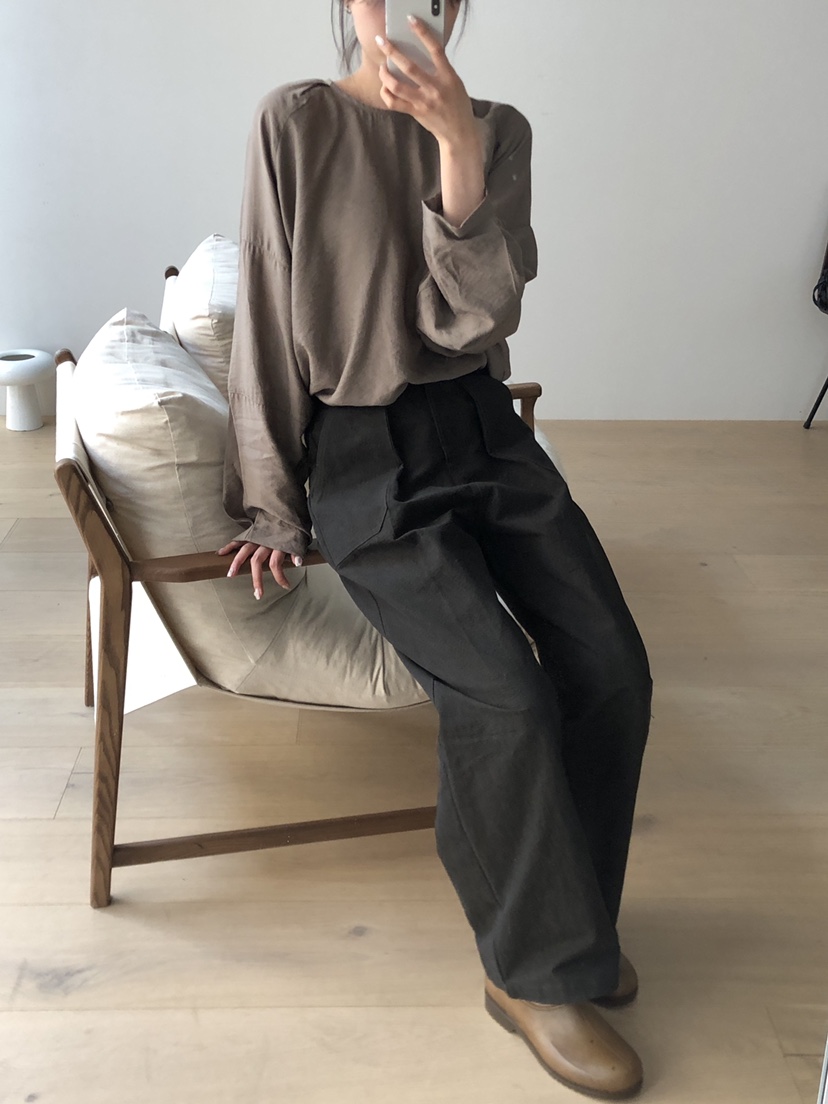 THE EYL韓國直郵㊣女裝新品推薦時尚人氣休閑職業正裝褲西褲THE EYL正裝褲/西褲