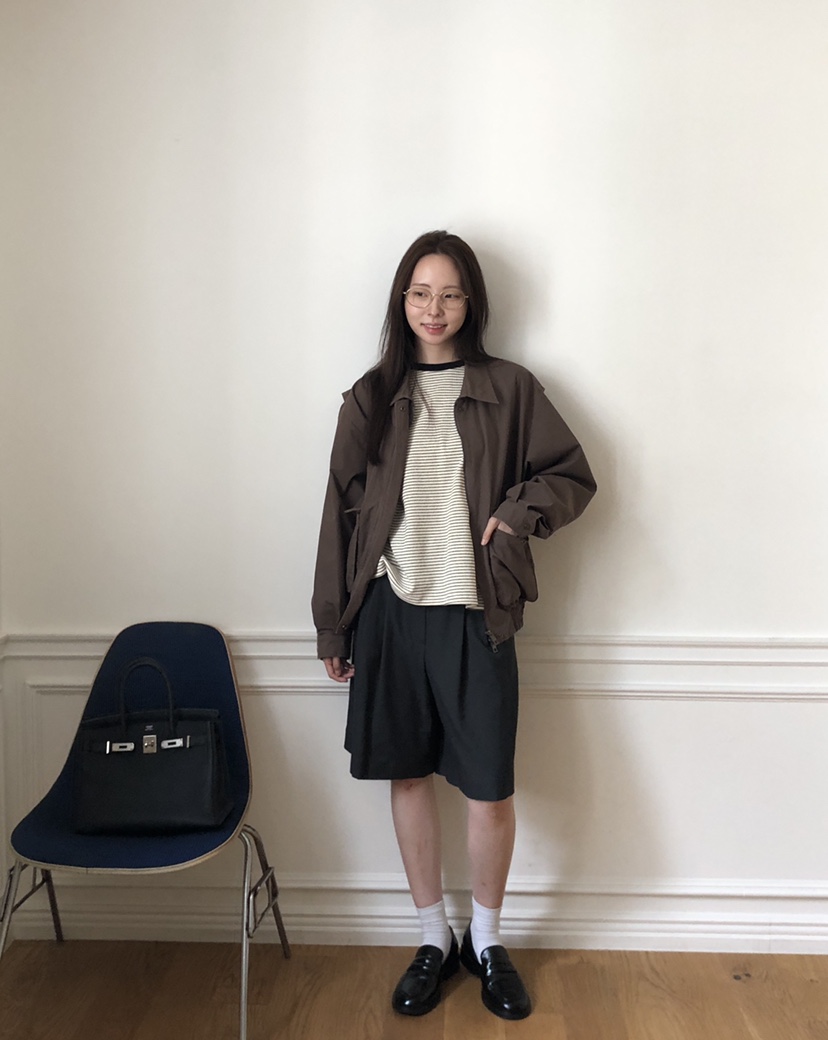 THE ABLE東大門㊣實拍女裝新款25秋冬人氣職業休閑外套口袋THE ABLE/TA外套
