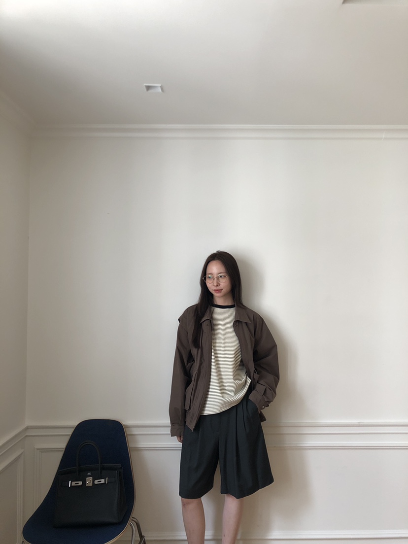 THE ABLE東大門㊣實拍女裝新款25秋冬人氣職業休閑外套口袋THE ABLE/TA外套