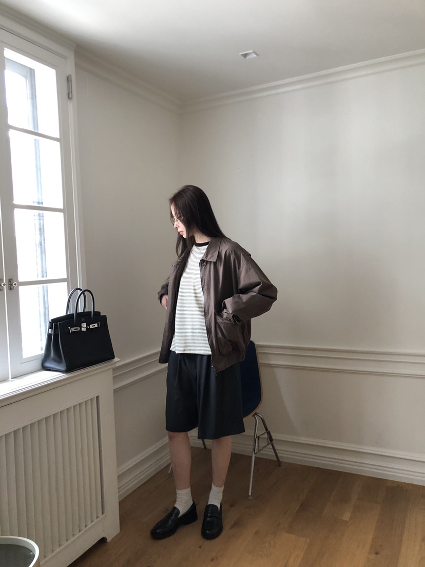 THE ABLE東大門㊣實拍女裝新款25秋冬人氣職業休閑外套口袋THE ABLE/TA外套
