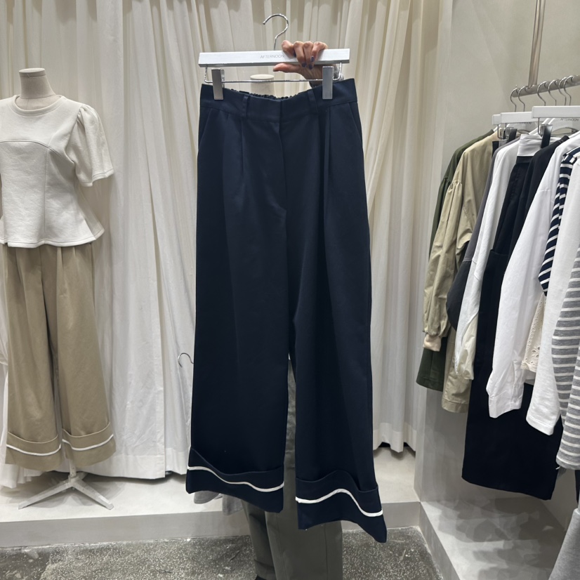 AFTERNOON東大門㊣代購女士新品熱賣25秋冬職業時尚人氣休閑褲AFTERNOON休閑褲圖色2