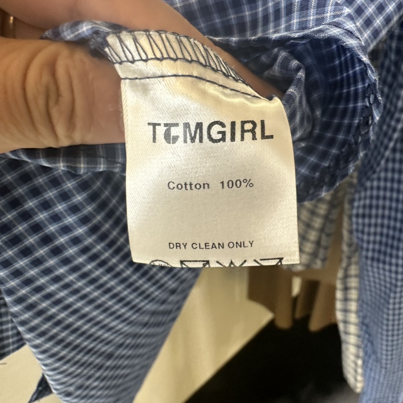 TOMGIRL東大門㊣實拍女裝新款休閑25秋冬職業推薦襯衫蕾絲衫TOMGIRL襯衫/蕾絲衫