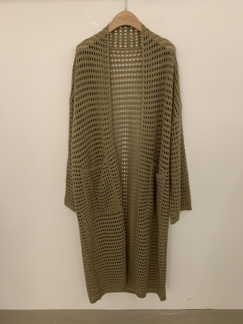 UNDER KEY東大門㊣實拍女裝新品25秋冬熱賣職業時尚長款風衣UNDER KEY長款風衣圖色1