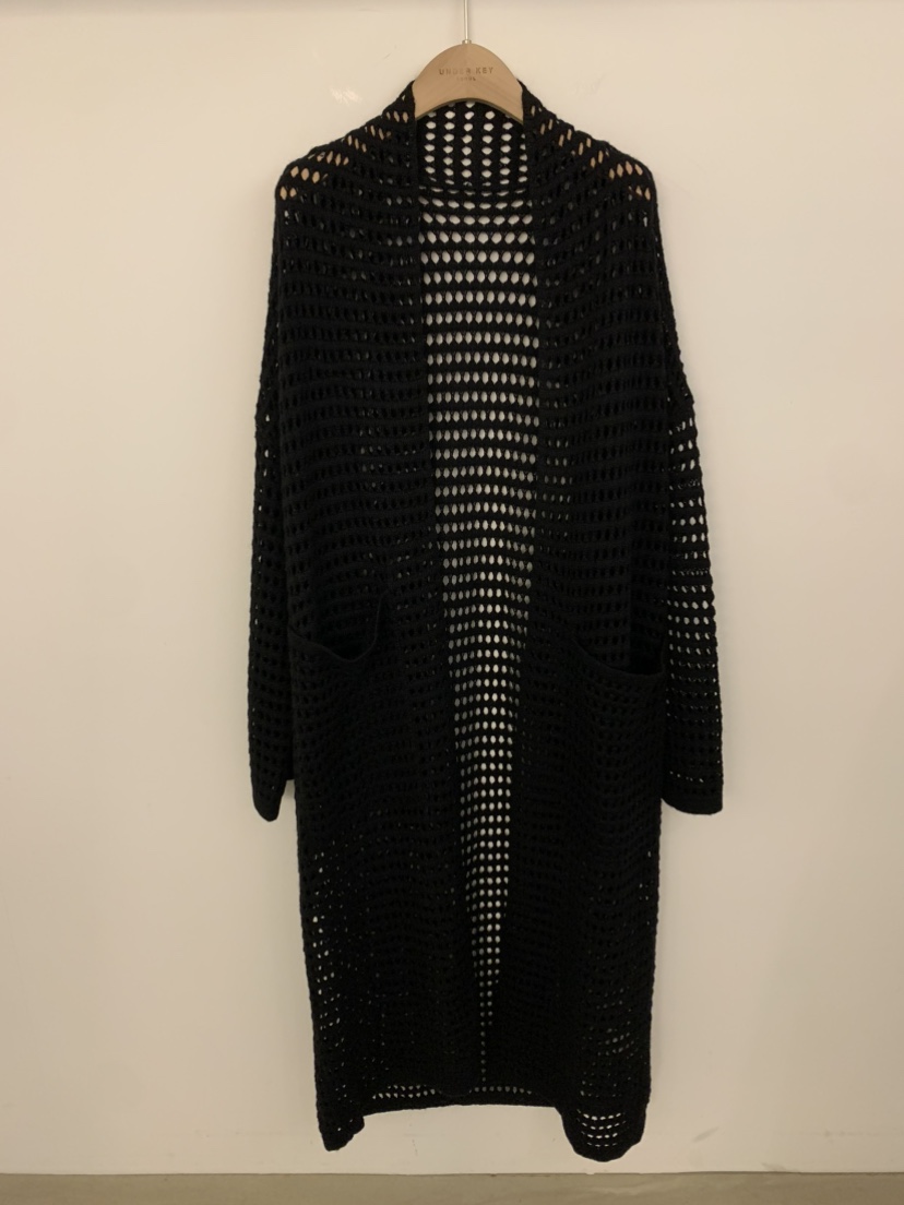 UNDER KEY東大門㊣實拍女裝新品25秋冬熱賣職業時尚長款風衣UNDER KEY長款風衣圖色3