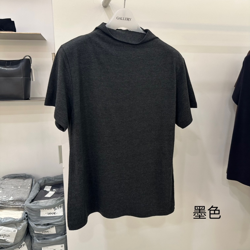 GALLERY-P東大門㊣實拍女裝新品休閑25秋冬職業熱賣T恤安哥拉GALLERYT恤圖色4