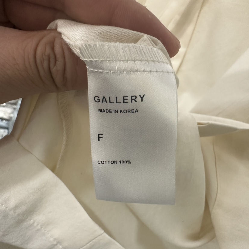 GALLERY-P韓國代購㊣女士新品休閑職業推薦25秋冬襯衫蕾絲衫GALLERY襯衫/蕾絲衫