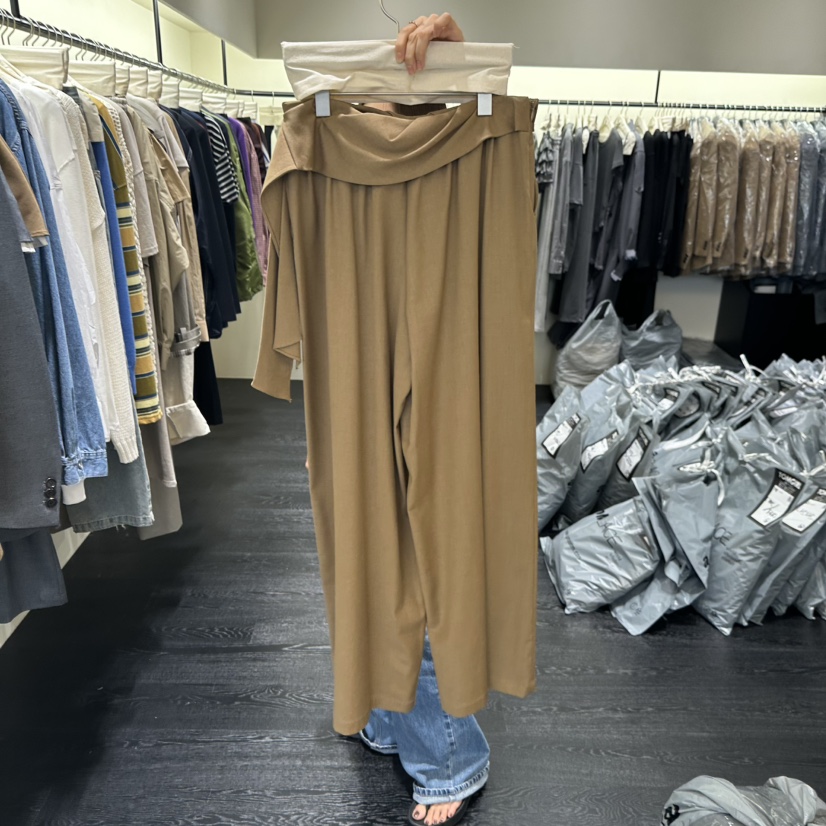 TOMGIRL東大門㊣代購女士新品25秋冬真品時尚推薦休閑休閑褲TOMGIRL休閑褲