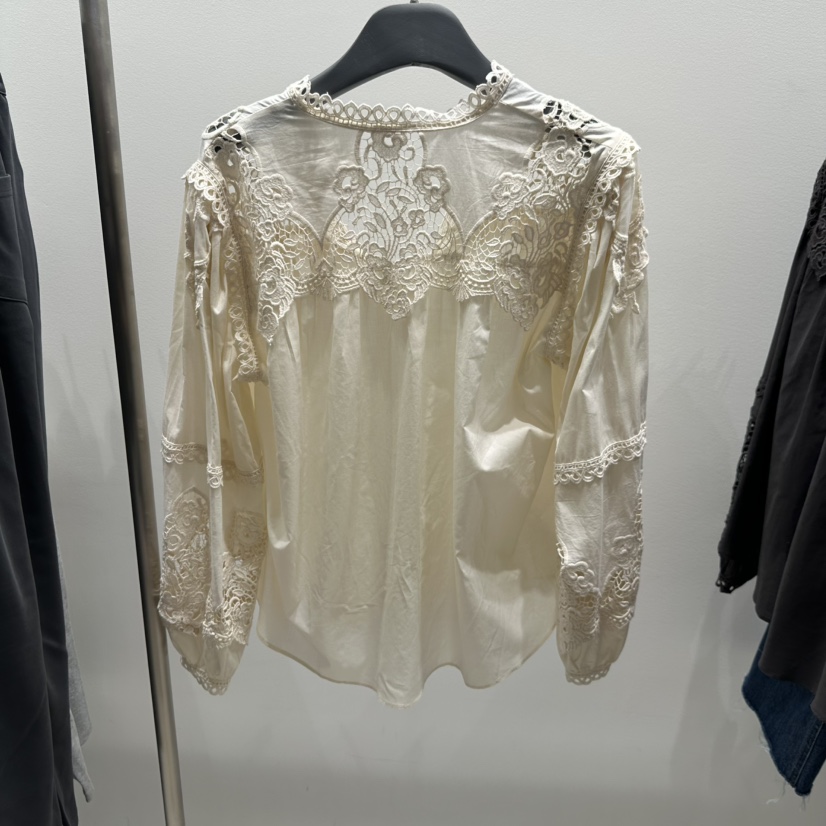 TARABY MOTION韓國代購㊣女裝新品人氣推薦熱賣襯衫蕾絲衫TARABY MOTION襯衫/蕾絲衫