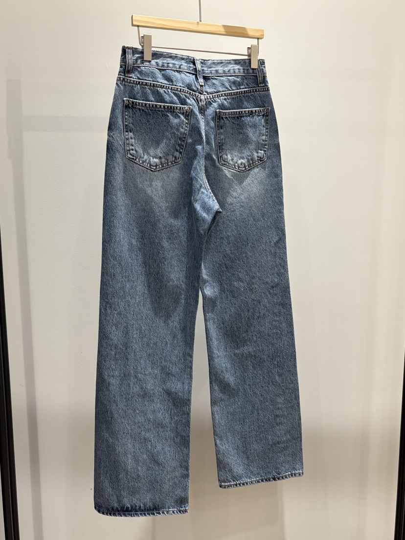 LMT（SAND LIMITED）東大門㊣實拍女裝新品25秋冬牛仔褲直筒牛仔LMT/SAND LIMITED牛仔褲