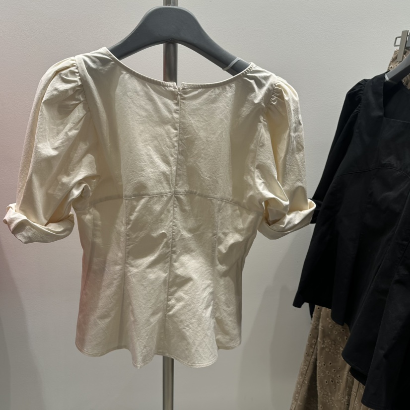 TARABY MOTION東大門㊣實拍女裝新款真品襯衫蕾絲衫泡泡袖TARABY MOTION襯衫/蕾絲衫
