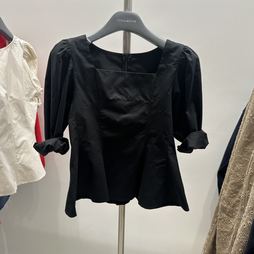 TARABY MOTION東大門㊣實拍女裝新款真品襯衫蕾絲衫泡泡袖TARABY MOTION襯衫/蕾絲衫圖色2