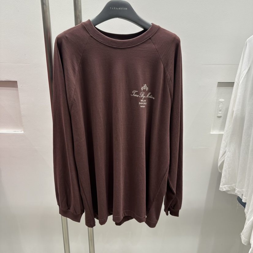 TARABY MOTION東大門㊣直郵女裝新款時尚推薦25秋冬長袖T恤TARABY MOTION長袖T恤圖色2