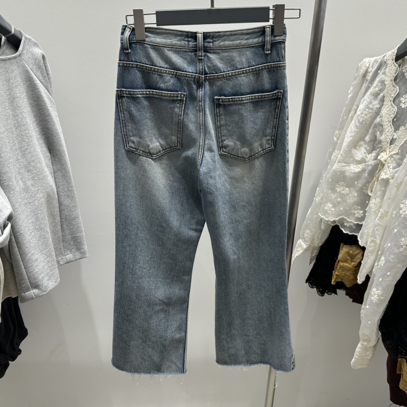 TARABY MOTION東大門㊣代購女士新品熱賣真品職業牛仔褲復古TARABY MOTION牛仔褲