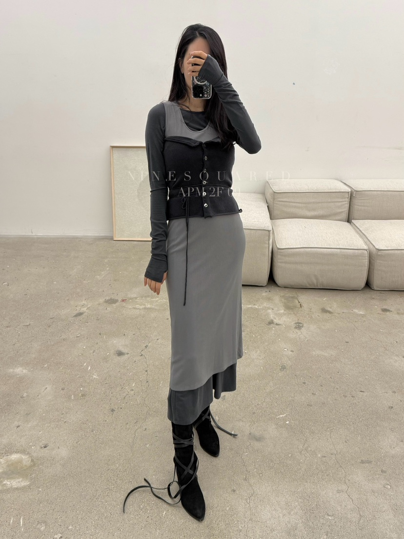 NINESQUARED韓國直郵㊣女裝新款熱賣推薦人氣休閑真品連衣裙NINESQUARED連衣裙