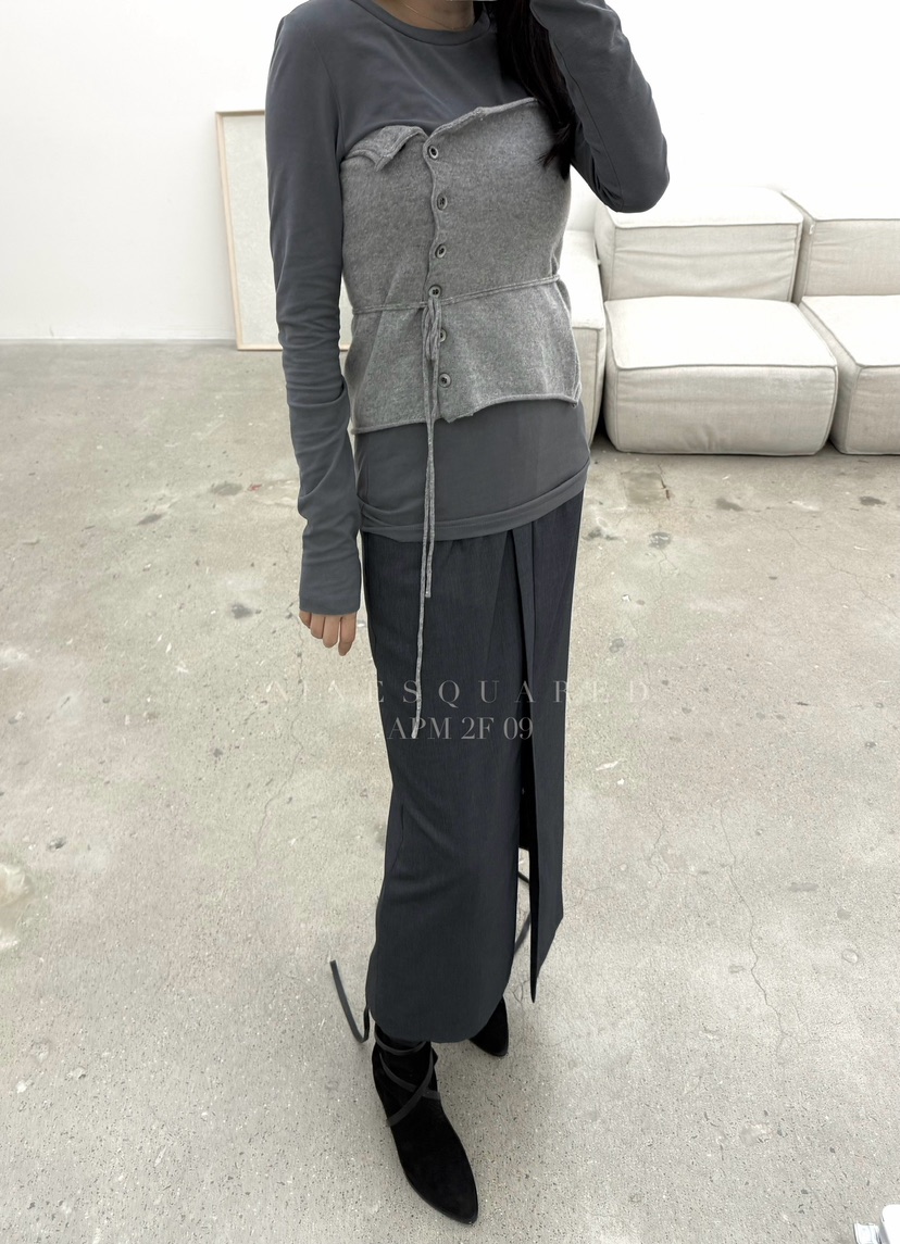 NINESQUARED東大門㊣實拍女裝新品真品人氣熱賣推薦長袖T恤NINESQUARED長袖T恤