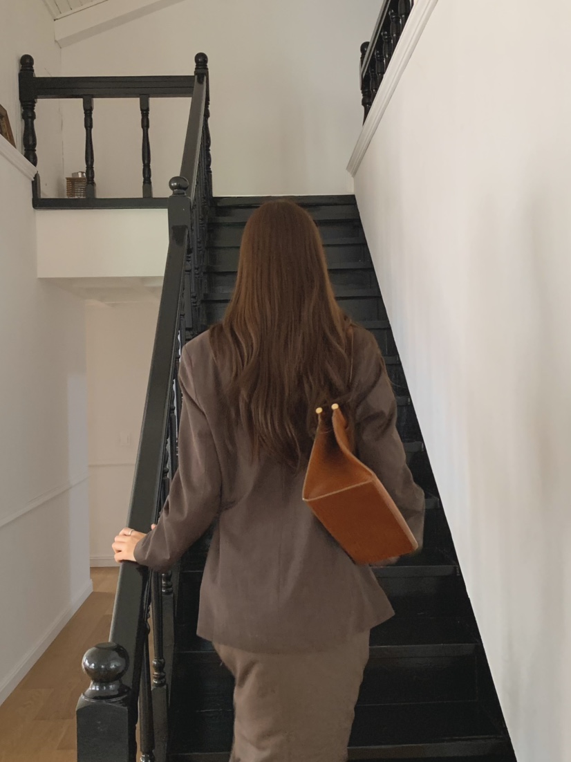 ALATE韓國直郵㊣女裝新款熱賣時尚25秋冬推薦人氣職業休閑夾克LEGACY夾克