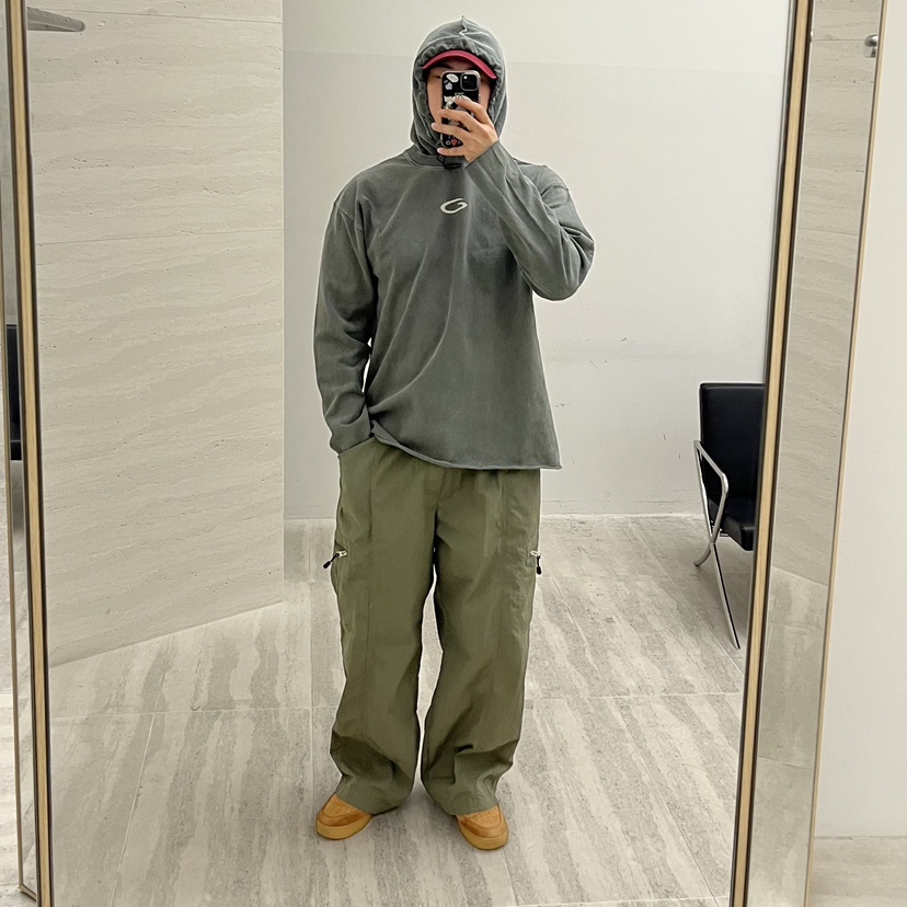 707.APT韓國代購㊣女裝新款真品推薦熱賣25秋冬時尚T恤連帽707.APT-男裝T恤圖色3