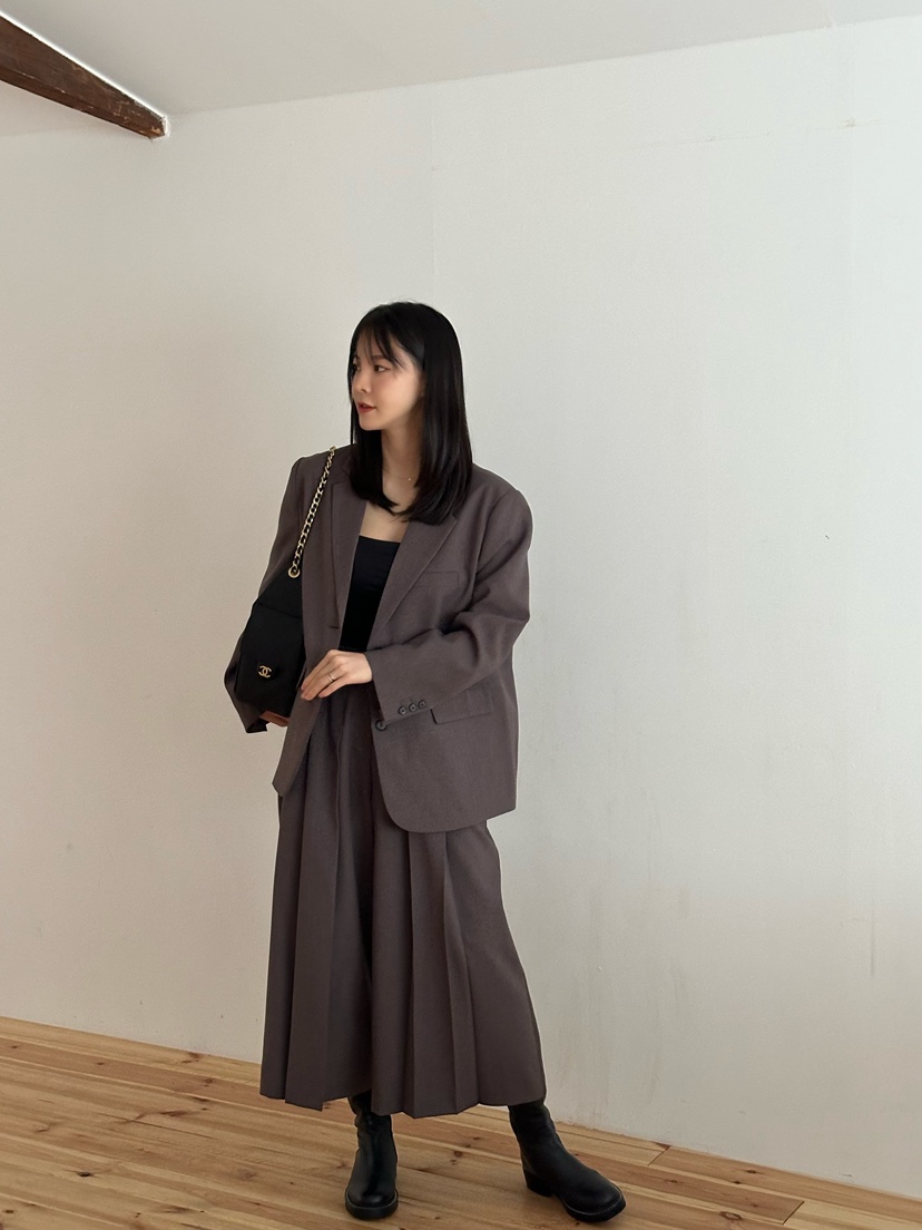 LE VASE東大門㊣直郵女士新款熱賣職業休閑時尚夾克含腰繩LE VASE夾克