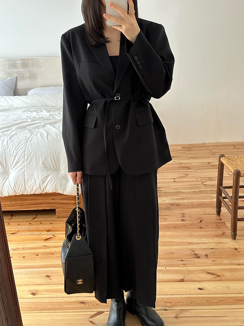 LE VASE韓國代購㊣女士新款職業休閑熱賣時尚25秋冬休閑褲LE VASE休閑褲
