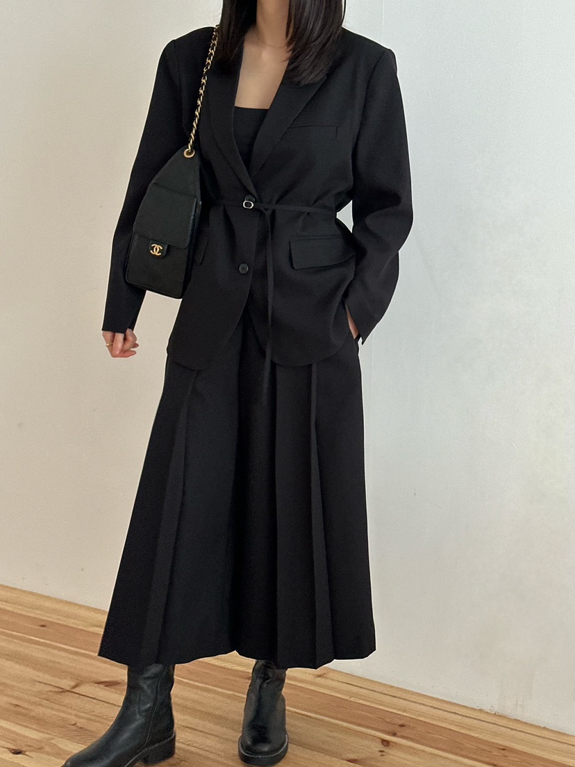 LE VASE韓國代購㊣女士新款職業休閑熱賣時尚25秋冬休閑褲LE VASE休閑褲