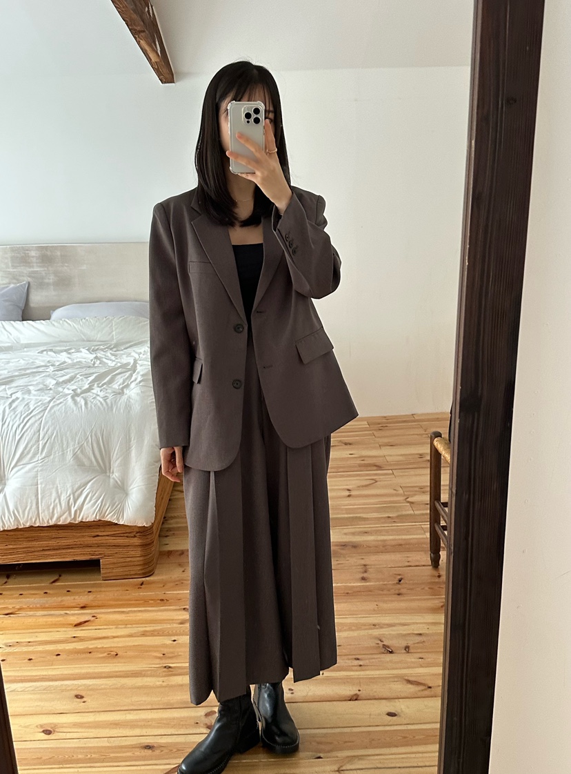LE VASE韓國代購㊣女士新款職業休閑熱賣時尚25秋冬休閑褲LE VASE休閑褲