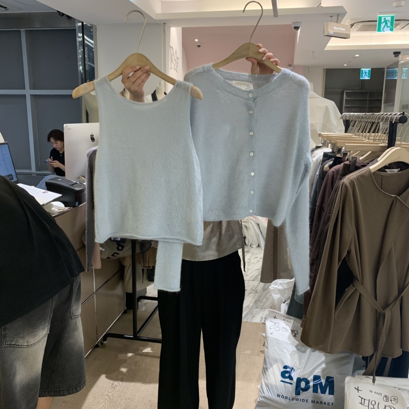 W AND J韓國直郵㊣女士新品人氣25秋冬職業休閑時尚套裝套裝W AND J套裝圖色2