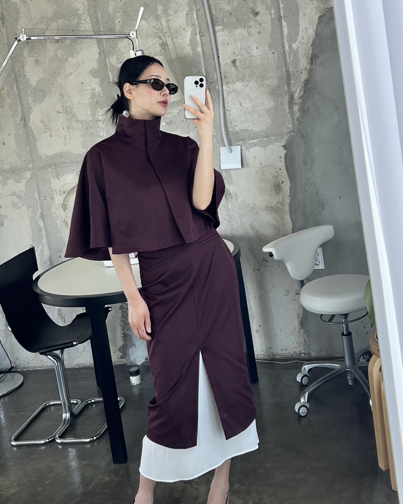 VERNI韓國代購㊣女士新款時尚人氣推薦職業熱賣休閑真品長裙VERNI長裙