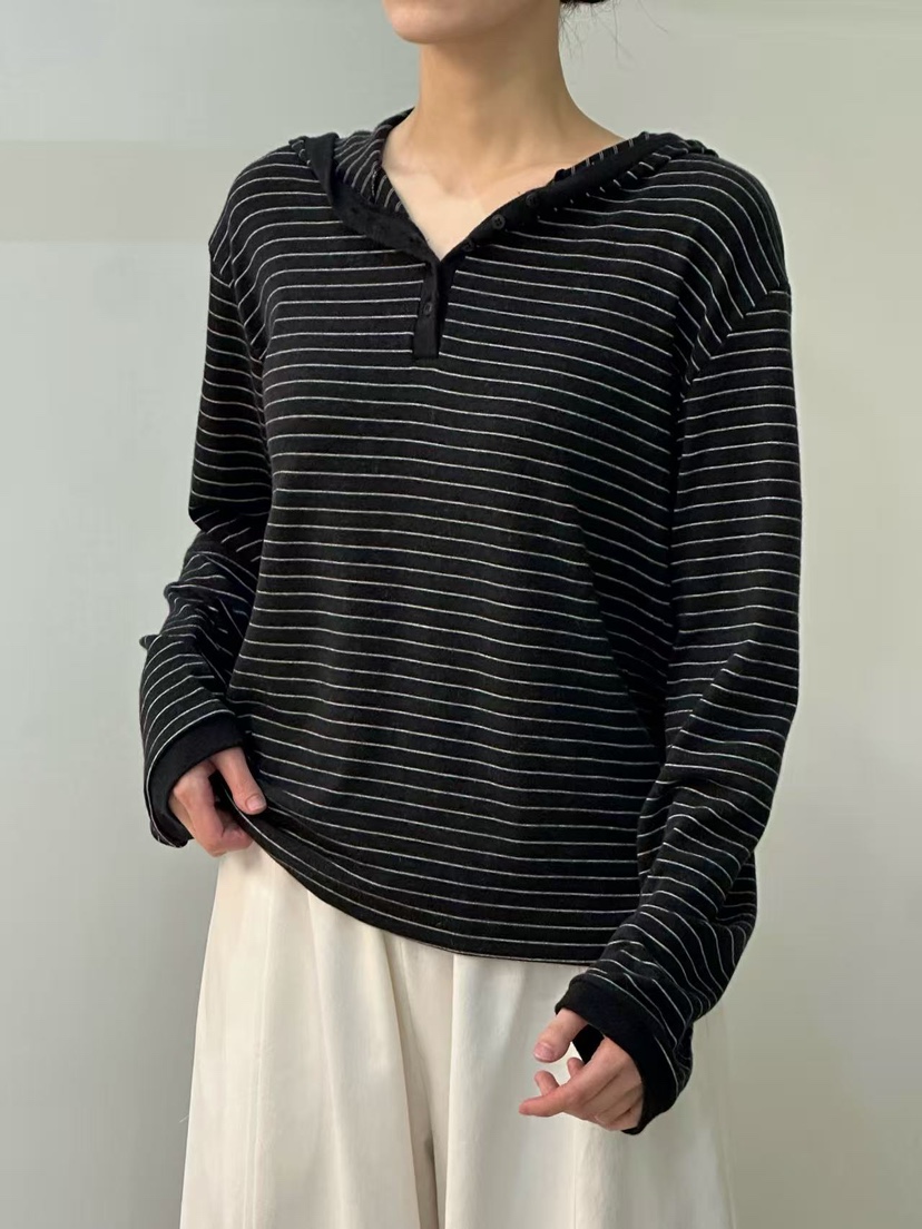 PEPPER-L東大門㊣直郵女士新品25秋冬熱賣休閑長袖T恤安哥拉PEPPER長袖T恤