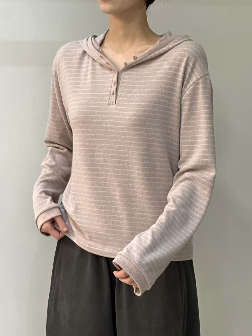 PEPPER-L東大門㊣直郵女士新品25秋冬熱賣休閑長袖T恤安哥拉PEPPER長袖T恤