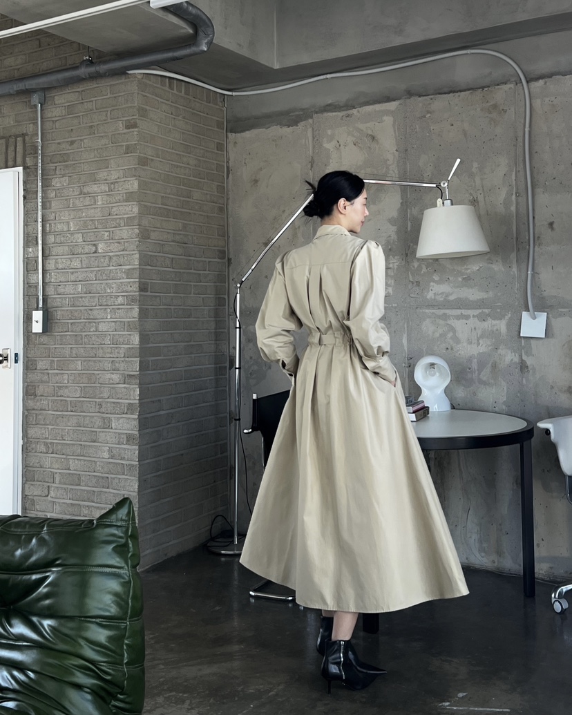 VERNI韓國直郵㊣女士新品25秋冬推薦職業真品休閑熱賣連衣裙VERNI連衣裙