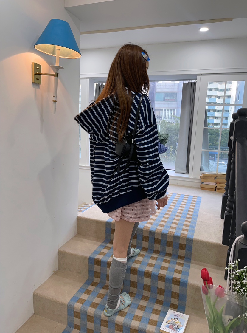 BOUTIQUE-L韓國代購㊣女裝新款休閑25秋冬推薦時尚熱賣夾克BOUTIQUE-L夾克