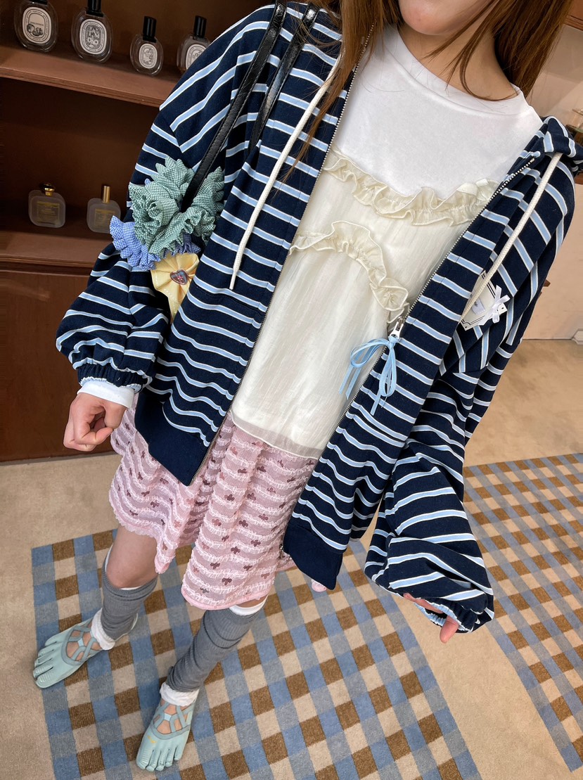BOUTIQUE-L韓國代購㊣女裝新款休閑25秋冬推薦時尚熱賣夾克BOUTIQUE-L夾克
