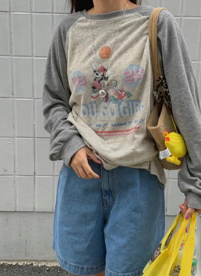 TOLL東大門㊣直郵女裝新款熱賣推薦時尚職業休閑人氣長袖T恤TOLL長袖T恤