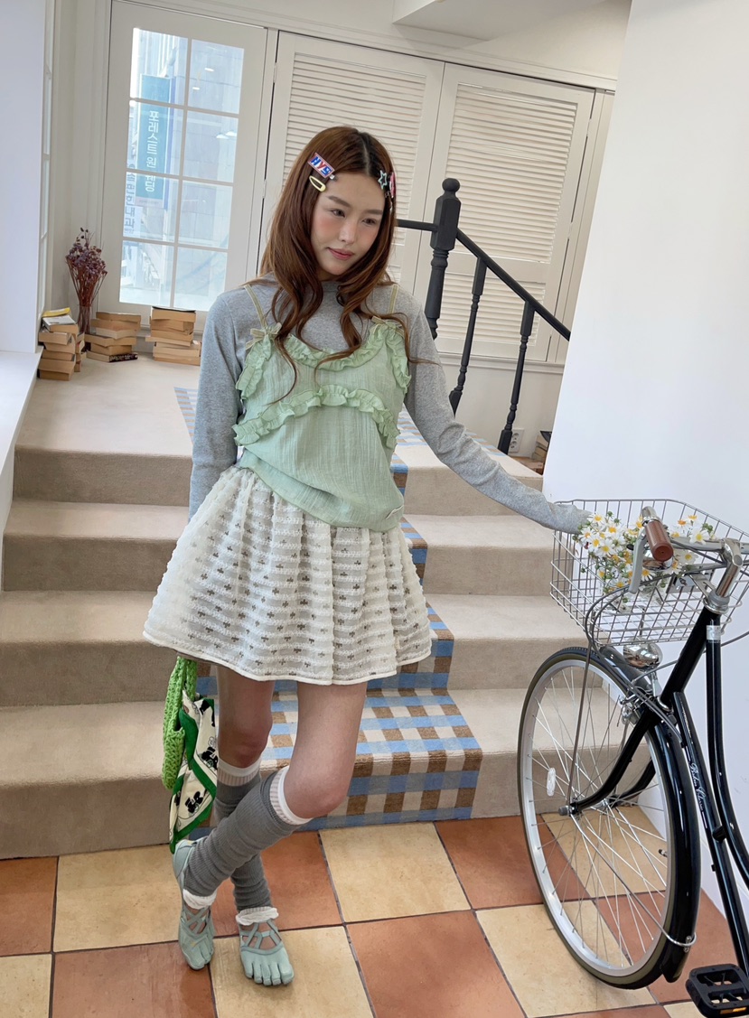 BOUTIQUE-L東大門㊣代購女裝新款職業人氣推薦熱賣25秋冬短裙BOUTIQUE-L短裙