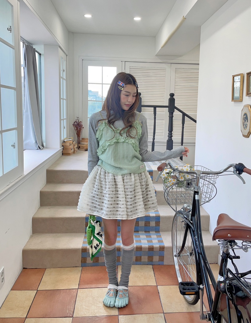 BOUTIQUE-L東大門㊣代購女裝新款職業人氣推薦熱賣25秋冬短裙BOUTIQUE-L短裙