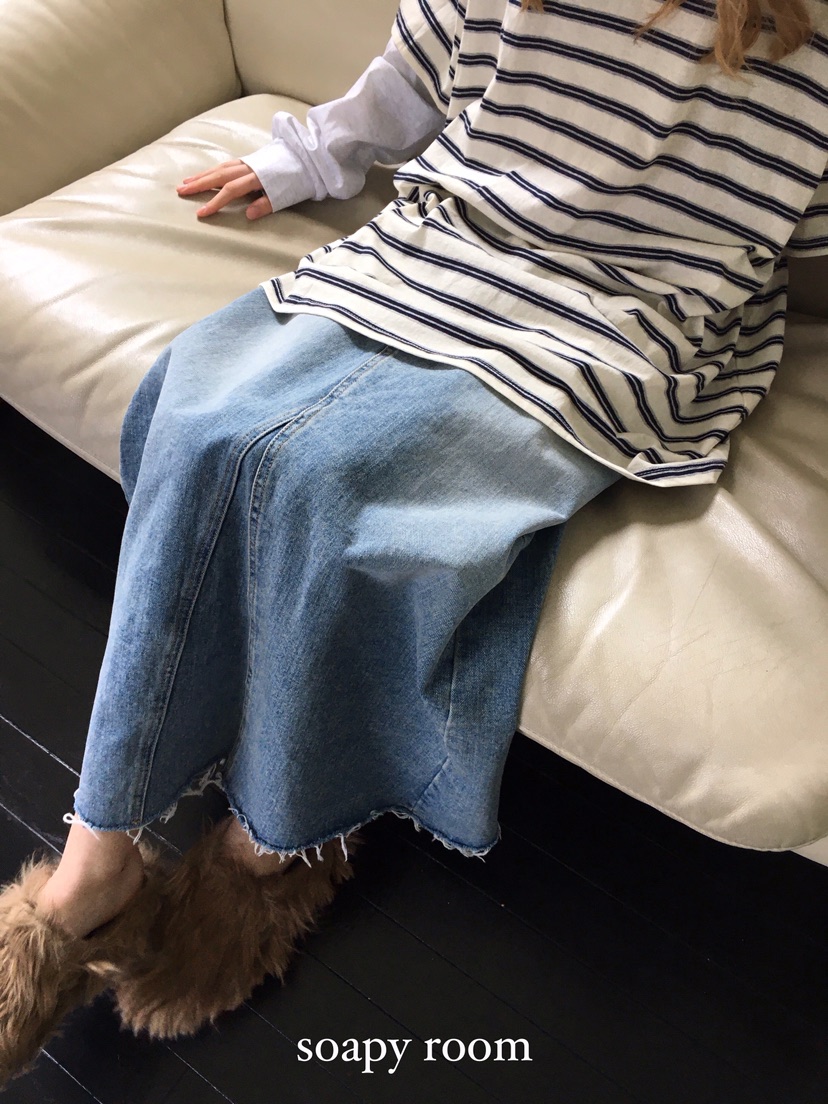 SOAPYROOM東大門㊣代購女士新款人氣職業推薦時尚25秋冬長裙SOAPYROOM長裙