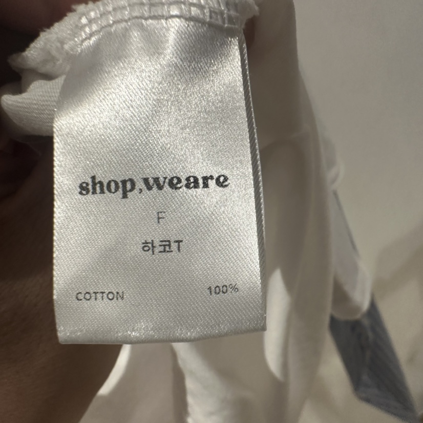 WE ARE/WELOVER韓國代購㊣女士新品休閑人氣時尚熱賣長袖T恤SHOP_WE ARE長袖T恤