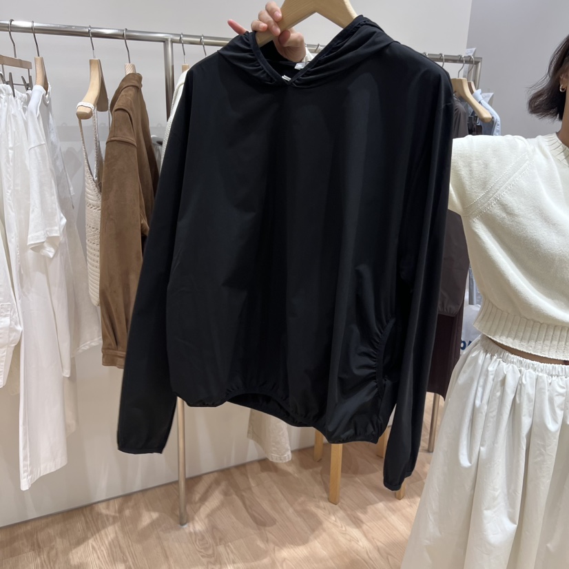 HAUS-A東大門㊣實拍女裝新款25秋冬人氣推薦職業熱賣衛衣連帽HAUS-A衛衣圖色3