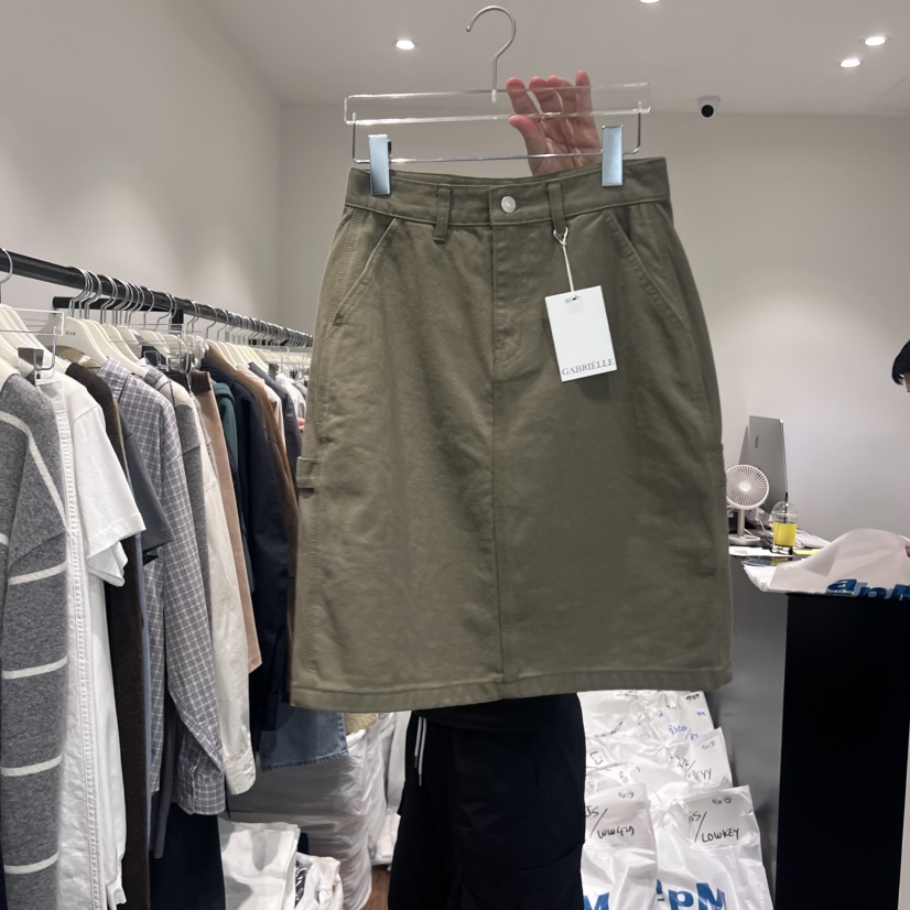 GABRIELLE東大門㊣實拍女士新品休閑25秋冬人氣時尚職業短裙GABRIELLE短裙圖色2