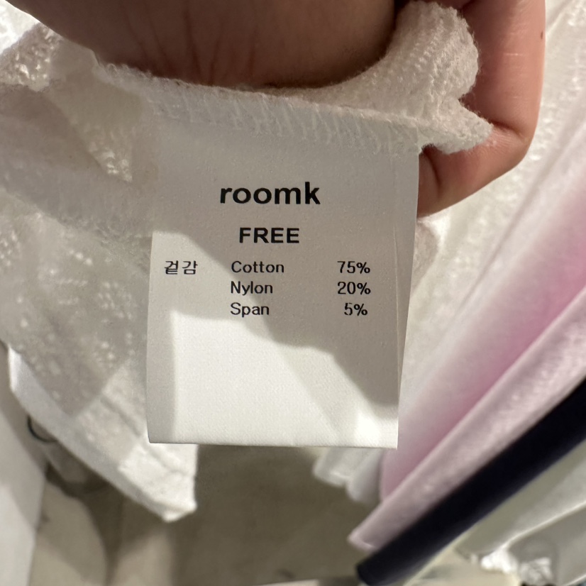 ROOM K-P東大門㊣實拍女士新款職業休閑真品推薦25秋冬長袖T恤ROOM K長袖T恤