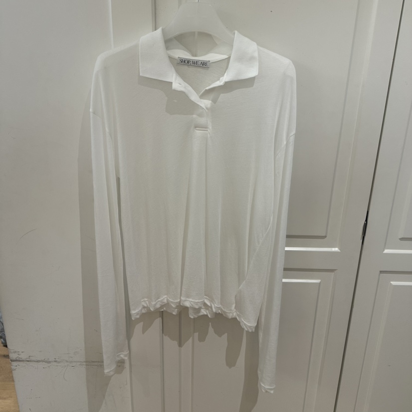 WE ARE/WELOVER東大門㊣代購女裝新品職業熱賣推薦長袖T恤SHOP_WE ARE長袖T恤圖色1