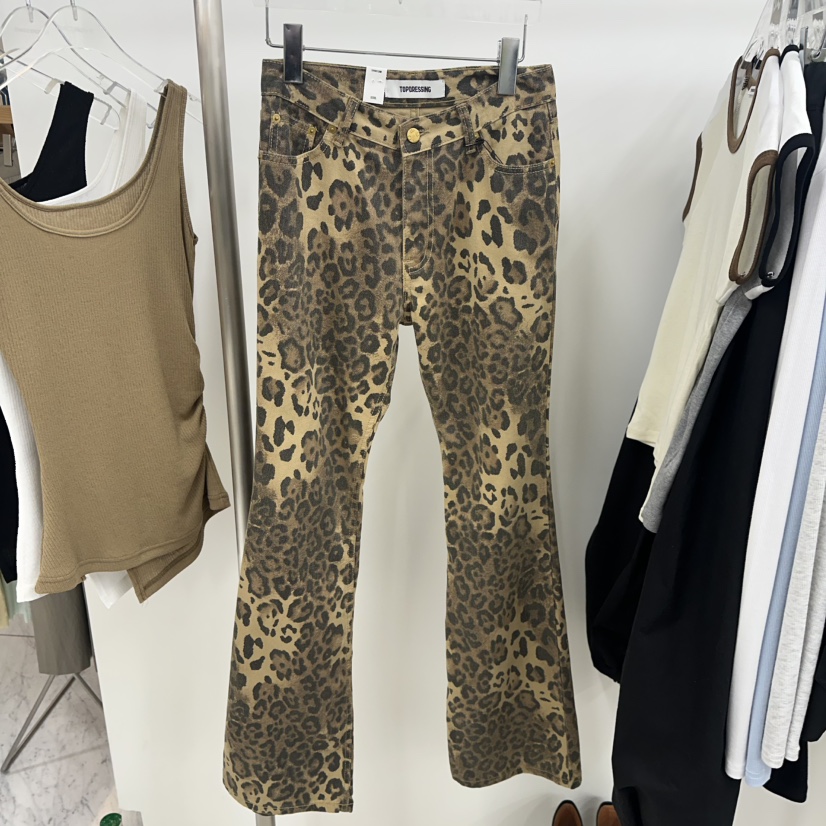 TOPDRESSING東大門㊣代購女裝新品真品休閑25秋冬職業休閑褲TOPDRESSING休閑褲圖色1