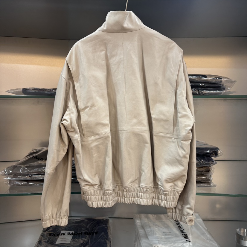 AIME HOPE MAKE東大門㊣代購女裝新品人氣真品熱賣推薦皮衣AIME HOPE MAKE皮衣