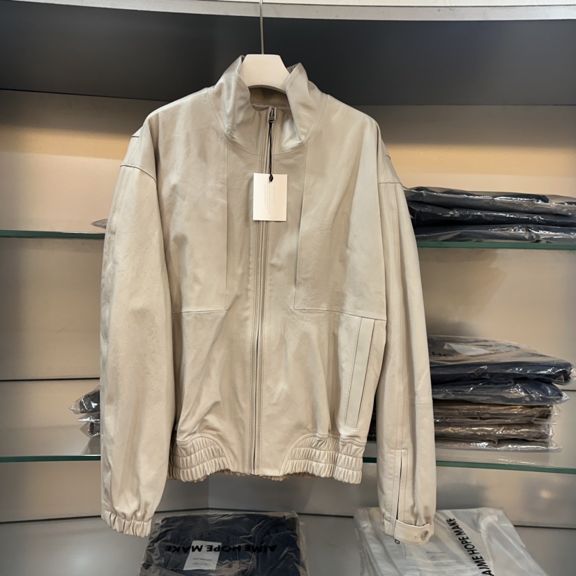 AIME HOPE MAKE東大門㊣代購女裝新品人氣真品熱賣推薦皮衣AIME HOPE MAKE皮衣