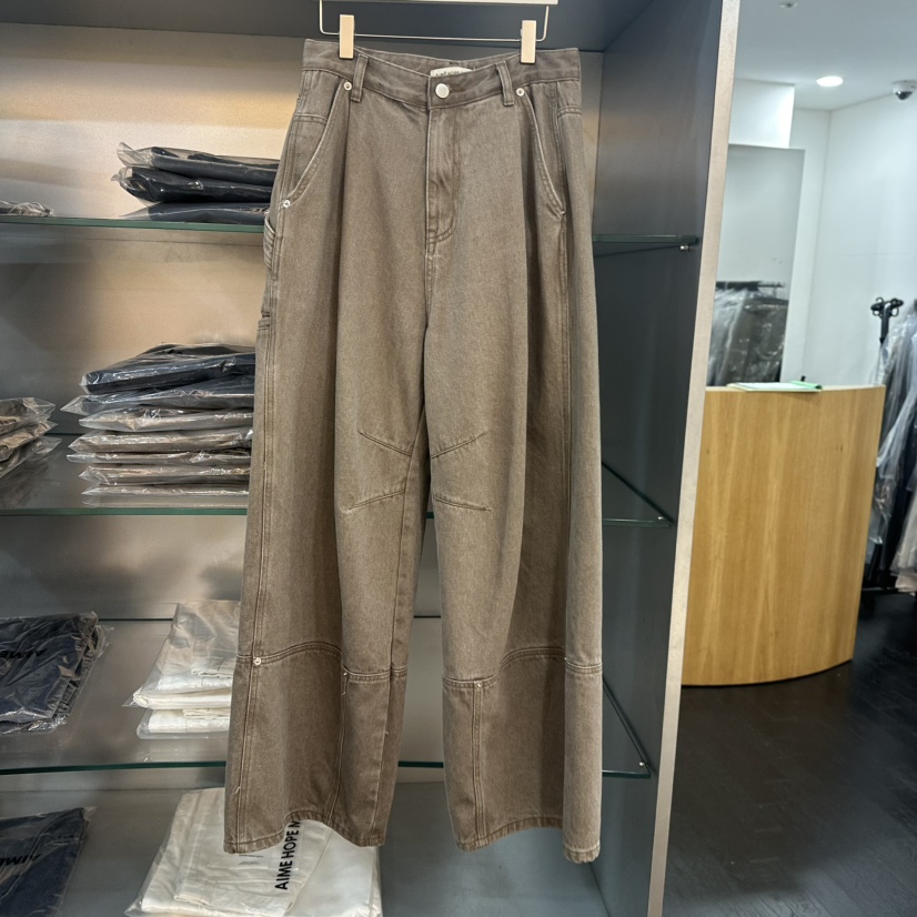 AIME HOPE MAKE東大門㊣直郵女士新品時尚休閑推薦休閑褲AIME HOPE MAKE休閑褲圖色1
