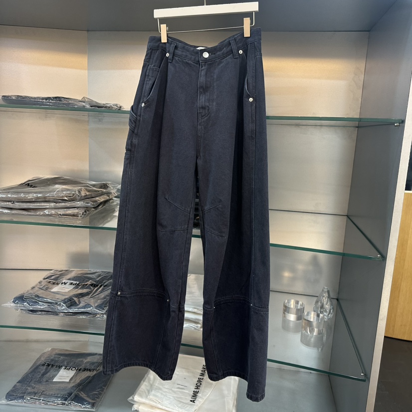 AIME HOPE MAKE東大門㊣直郵女士新品時尚休閑推薦休閑褲AIME HOPE MAKE休閑褲圖色2