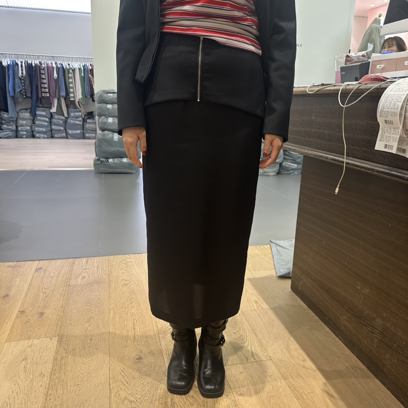 WE ARE/WELOVER東大門㊣直郵女士新品時尚職業25秋冬長裙SHOP_WE ARE長裙圖色2