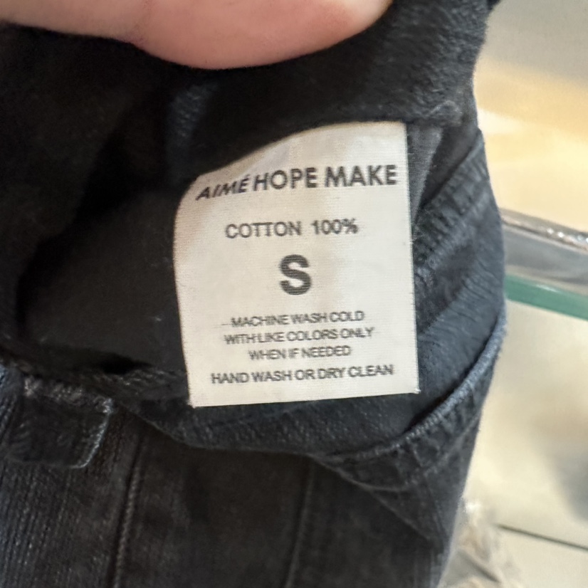 AIME HOPE MAKE東大門㊣直郵女士新款時尚25秋冬推薦牛仔褲AIME HOPE MAKE牛仔褲